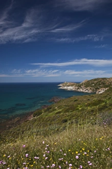 Bosa Prints: Italy, Sardinia, Bosa. Seascape by Capo Marargiu
