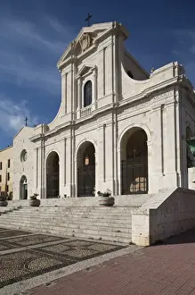 Images Dated 6th May 2009: ITALY, Sardinia, Cagliari. Basilica Nostra Senora di Bonaria church