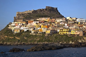 Images Dated 11th May 2009: ITALY, Sardinia, Castelsardo. Sunset