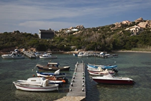 Olbia Tempio Province Prints: Italy, Sardinia, La Maddalena. Cala Ferrari bay