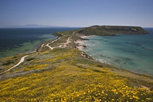 Sea Side Prints: Italy, Sardinia, Tharros. View from the Spanish tower
