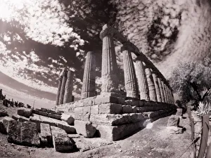Images Dated 3rd February 2021: Italy, Sicily, Agrigento. Ruins of ancient Agrigento
