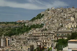 Images Dated 18th May 2005: ITALY-Sicily-MODICA: Town View from the East