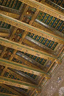 Italy, Sicily, Monreale, Santa Maria La Nuova Duomo (12th century) Mosaics