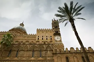 Images Dated 23rd May 2005: Italy, Sicily, Palermo, Palermo Cathedral (12th century)