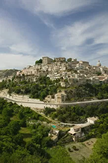 Images Dated 18th May 2005: ITALY-Sicily-RAGUSA IBLA: Town View from the South