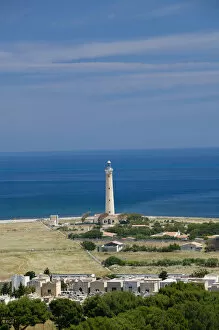Images Dated 22nd May 2005: Italy, Sicily, San Vito Lo Capo, Town Lighthouse