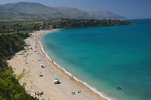 Italy, Sicily, Scopello, Puntazza Beach