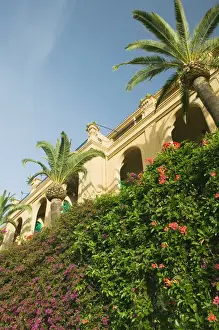 15th Century Prints: ITALY-Sicily-TAORMINA: San Domenico Palace Hotel- Oldest & Most Famous Monastery