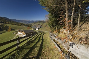 Images Dated 30th October 2005: Italy, Trentino - Alto Adige, Bolzano province, Dolomites, Val di Funes, Santa Maddalena