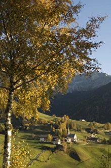 Images Dated 30th October 2005: Italy, Trentino - Alto Adige, Bolzano province, Dolomites, Val di Funes, Santa Maddalena