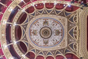Prints of Italy, Trieste, Teatro Verdi Ceiling Images Dated 2020 March: Italy, Trieste, Teatro Verdi Ceiling