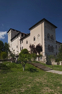 ITALY, Varese Province, Angera. La Rocca fortress