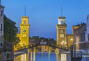 Images Dated 2nd March 2020: Italy, Venice. Arsenal, This area was a shipyard which produced all of the ships in