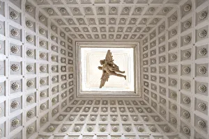 Ceiling Prints: Italy, Venice. Ceiling of Museum of Palazzo Grimani