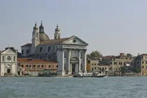 Images Dated 29th September 2004: Italy, Venice, Church of Santa Maria Del Rosario along Guidecca Canal