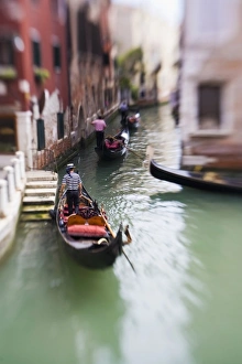 Images Dated 3rd June 2007: Italy, Venice, Selective Focus of Gondola in the Canals of Venice