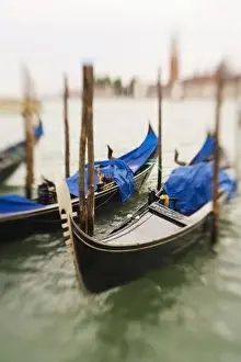 Images Dated 2nd June 2007: Italy, Venice, Selective Focus of Gondola in the Canals of Venice