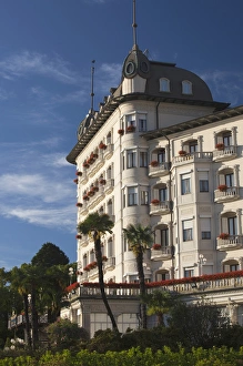 ITALY, Verbano-Cusio-Ossola Province, Stresa. Hotel Regina Palace, morning