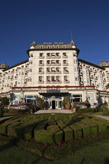 ITALY, Verbano-Cusio-Ossola Province, Stresa. Hotel Regina Palace, morning