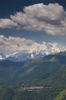 Images Dated 3rd June 2009: ITALY, Verbano-Cusio-Ossola Province, Stresa. Landscape from Mount Mottarone, el