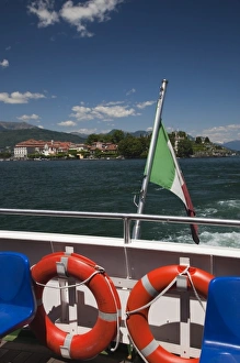 Images Dated 2nd June 2009: Italy, Verbano-Cusio-Ossola Province, Stresa. Isola Bella from lake ferry