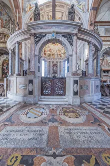 Italy, Verona. Verona Cathedral, built in the 12th century