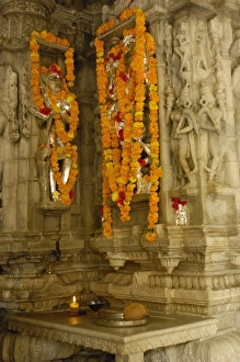 Images Dated 11th November 2006: Jain Temple. 15th century Adinatha Temple at Ranakpur. Rajasthan. SW INDIA