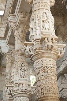 Detailed Prints: Jain Temple, Ranakpur, Rajasthan, India