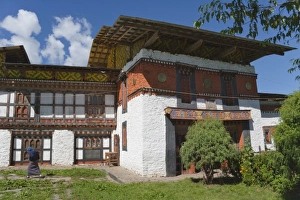 Bumthang Prints: Jambay Lhakhang, Bumthang, Bhutan
