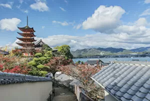 Japan Collection: Japan, Miyajima, Toyokuni Shrine Pagoda