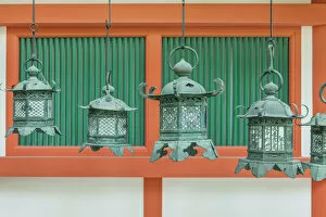 Japan Collection: Japan, Nara, Kasuga Shrine Lanterns