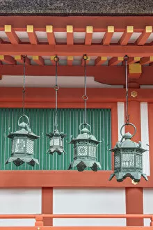 Japan Gallery: Japan, Nara, Kasuga Shrine Lanterns