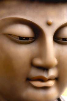 Japanese great Buddha face