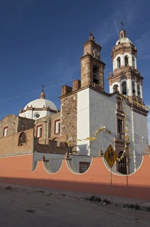 Hispanic Prints: Jaral de Berrio church, San Felipe, Mexico