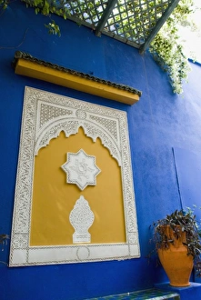 Images Dated 18th November 2011: Jardin Majorelle, Marrakech, Morocco, North Africa, Africa