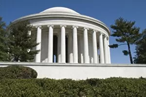Images Dated 15th February 2007: Jefferson Memorial, National Mall National Park, Washington D.C. USA