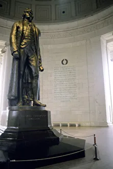 Images Dated 10th May 2007: Jefferson Memorial in Washington DC. washington dc, dc, washington, capitol