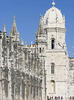 Lisbon Prints: Jeronimos Monastery, Hieronymites Monastery, in Belem, listed as UNESCO World Heritage