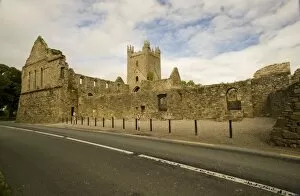 Jerpoint Abbey, Thomastown, Ireland, Castle, Architecture, Towers