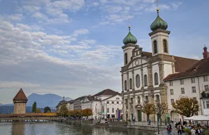 Jesuit Church in Lucerne, Switzerland