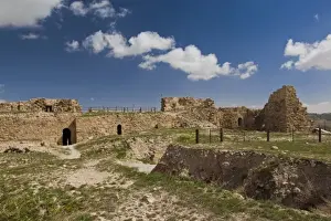 Images Dated 8th March 2011: Jordan, Kings HIghway, Karak, Karak Crusader Castle, exterior