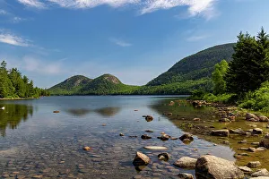 Images Dated 2023: Jordan Pond in Acadia National Park, Maine, USA