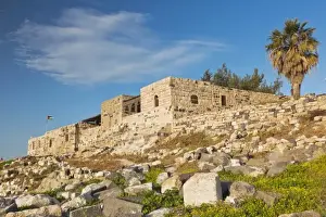Roman Era Prints: Jordan, Umm Qais-Gadara, ruins of ancient Jewish and Roman city