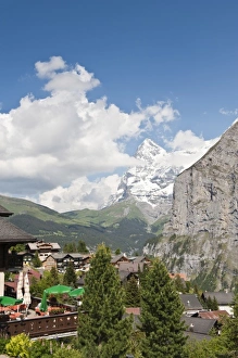 Jungfrau Prints: Jungfrau Region, Switzerland. The Eiger from Murren