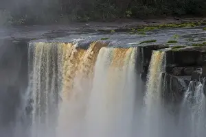 Georgetown Prints: Kaieteur Falls, GUYANA. Kaieteur Falls is the worlds widest single drop waterfall