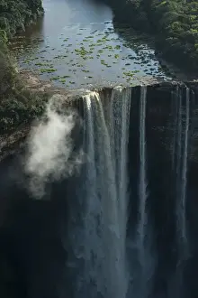 Guyana Prints: Kaieteur Falls GUYANA South America Kaieteur Falls is the worlds widest single