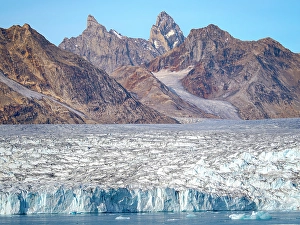 Lonely Prints: Karale Glacier in Sermiligaaq Fjord