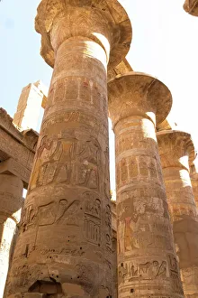 Tom Norring Prints: Karnak Temple. Dedicated to Amun, Mut and Khonsu. Luxor, Egypt