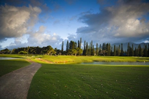 Images Dated 2nd May 2011: Kauai, Hawaii, USA. The Makai golf course in Princeville is set along a stunning